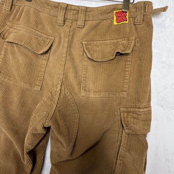 Empyre Men's Skate Corduroy Cargo Pants Size 32 Tan Brown - Picture 10 of 16